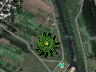 В одній із громад Черкащини створили “Зелений Лабіринт”