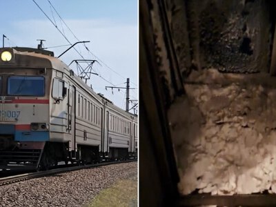 Холод і сніг у вагонах: пасажири поїзда «Сянки-Ужгород» скаржаться на нелюдські умови перевезення