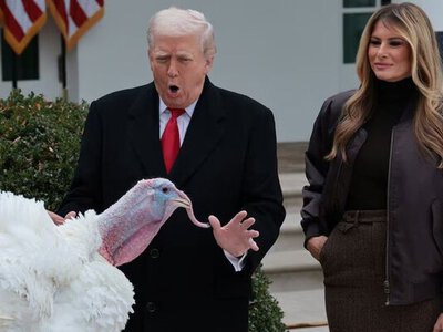 Трамп у промові про індики висміяв демократів та дружину Меланію