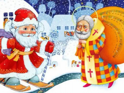 Радянський Дід Мороз vs український Микола Чудотворець