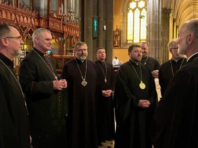  Предстоятель УГКЦ розповів архиєпископу Мельбурна про труднощі та боротьбу українців за незалежність від Росії 