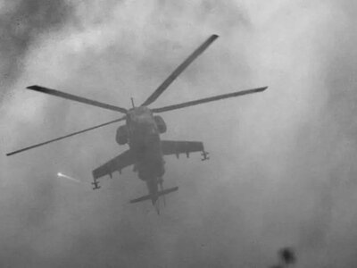 Під час виконання бойового завдання загинув екіпаж вертольота Мі-24