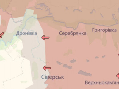 У ЗСУ спростували інформацію про захоплення населених пунктів Серебрянка та Дронівка