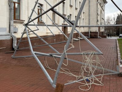 Це не хуліганство: в єврейській громаді Чернігова прокоментували інцидент з поваленою Менорою