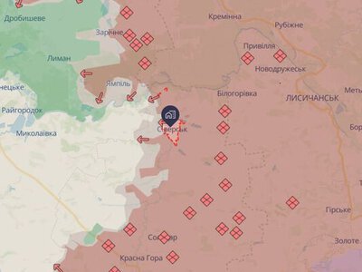 ЗСУ відійшли із Сіверська на Донеччині