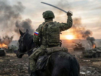 Росіяни знову на конях штурмують позиції ЗСУ: окупанта ліквідовано, кінь живий. ВІДЕО