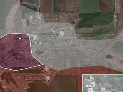 Росіяни змогли зайняти нові позиції у Степногірську, зараз йде розширення сірої зони – осінтери