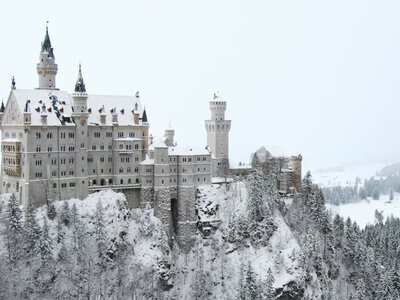 Засніжений Хогвартс в Чернівцях: чарівне відео з даху ЧНУ