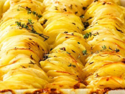 Запечена картопля Пелюстка - цікавий рецепт 