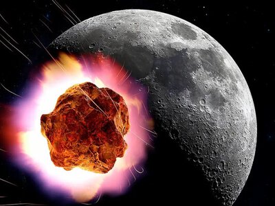 Астероїд змінює ціль: вчені назвали дату зіткнення з Місяцем