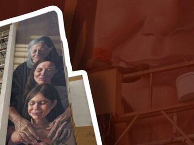 У Запоріжжі відкрили мурал на гуртожитку, який постраждав від обстрілу (фото)