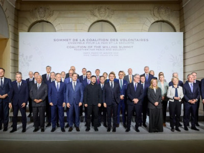 Гарантії безпеки для України: Коаліція охочих підписала у Парижі документ