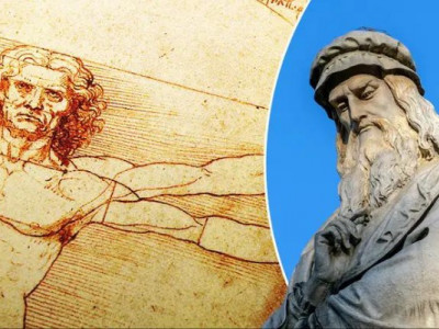 Генетичний код великого майстра: да Вінчі “залишив слід” у крейді