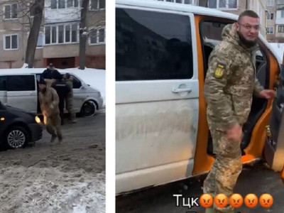 Представник ТЦК бив і лаяв цивільних у Тернополі