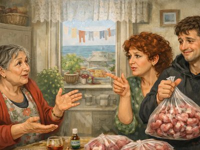 Одеський гумор: три кіла сердечок і сімейна рада