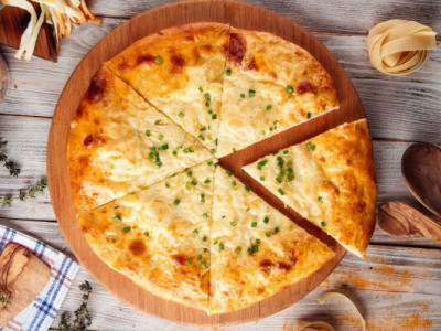 Ліниві хачапурі із сиром: простий рецепт на сковороді