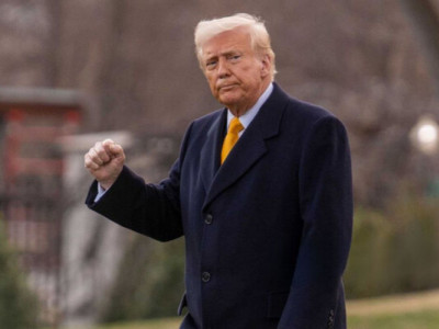 Трамп урочисто відкрив дорогу, перейменовану на його честь: їздить нею додому