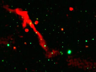 Чорна діра прокинулася після 100 мільйонів років тиші