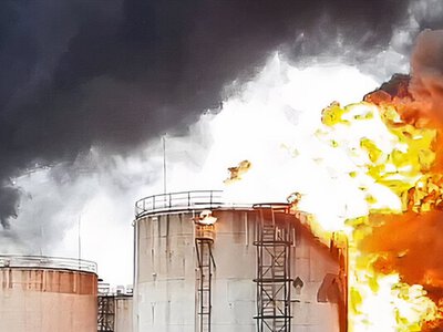 У Пензі після атаки дронів горить нафта й, можливо, ТЕЦ. Фото, відео