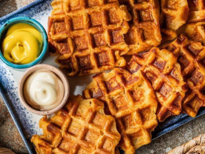 Картопляні вафлі з сиром і зеленню: смачна страва зі звичних продуктів