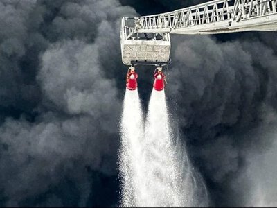 Місто досі в диму: що відбувається у Бродах після прильоту