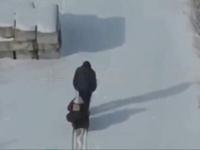 Росіяни вбили дронами подружжя, яке намагалося евакуюватися санчатами