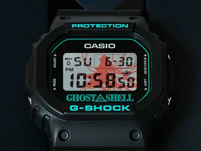 Casio випустила годинник G-SHOCK DW-5600 у версії Ghost in the Shell