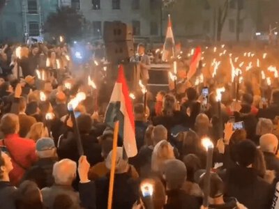 У Будапешті спалахнули протести через расистські коментарі міністра з уряду Орбана