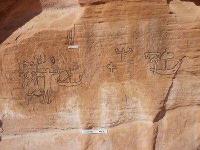 У Єгипті знайшли моторошний малюнок віком 5 тисяч років