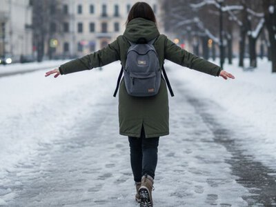 Шурупи в підошву чи хода пінгвіна? Дивні, але геніальні методи киян, які рятують від падіння на льоду