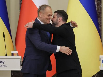 Туск і Зеленський обговорили співпрацю та безпеку України і Європи в Києві