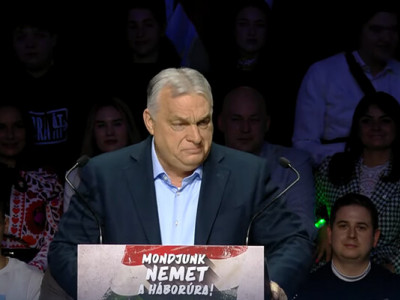 Орбан назвав Україну ворогом і заявив, що його партія лідирує в опитуваннях (ВІДЕО)