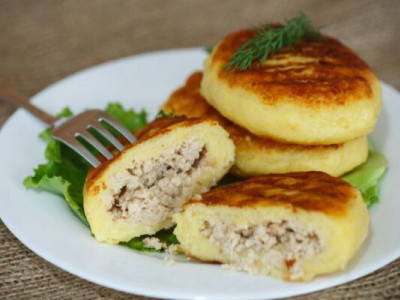 Картопляні зрази запечені в духовці