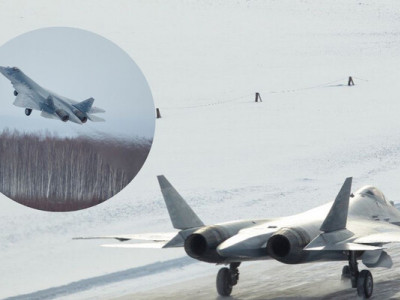 Росія вихваляється ‎великою партією‎ нових винищувачів ‎п'ятого покоління‎ Су-57