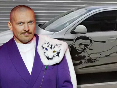 Потрапив у ДТП у Криму: Усик розповів, де зараз його перший автомобіль із зображенням Алі