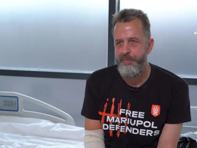 Після трьох років полону ветеран Вадим Гуцаленко почав шлях посттравматичного зростання із Серцем Азовсталі