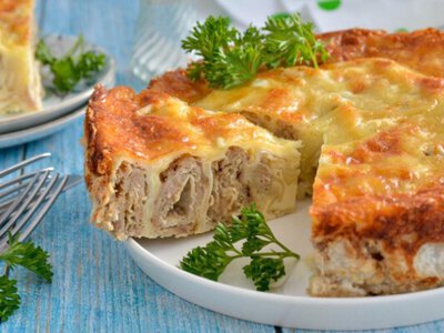 Пиріг з лаваша з фаршем у духовці - швидкий і соковитий рецепт 