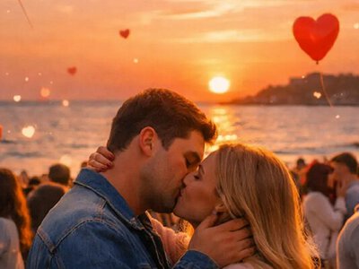 Поцілунок біля моря: в Одесі на День закоханих спробують встановити рекорд України