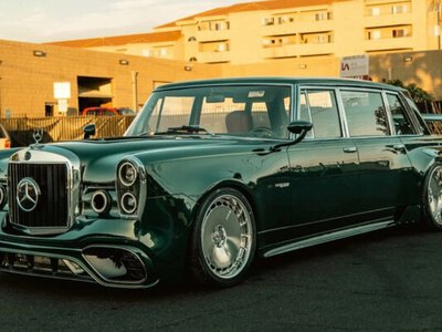 Тюнінг-ателье поєднало Mercedes-AMG S63 E-Performance та Mercedes-Benz 600 W100 (ВІДЕО)