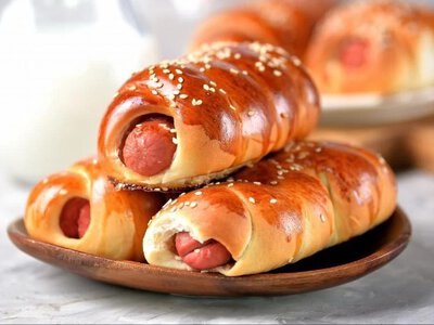 Смачні сосиски в тісті - як приготувати вдома: простий покроковий рецепт