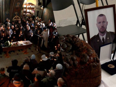 Загинув за 2 дні до ротації: у Вінниці попрощалися з офіцером Миколою Ільчуком