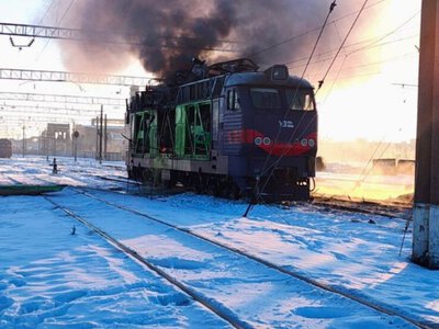 Ворожий БПЛА вразив локомотив