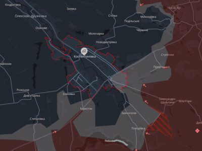 Армія РФ просунулась у бік Костянтинівки та ще на двох напрямках у Донецькій області