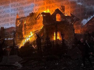 рф масовано атакувала Київ ракетами та дронами, є постраждалі