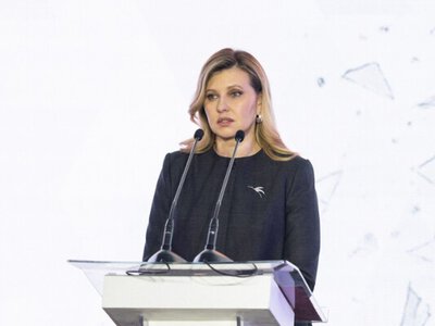 Олена Зеленська на конференції закликала світ відновити справедливість щодо українських дітей