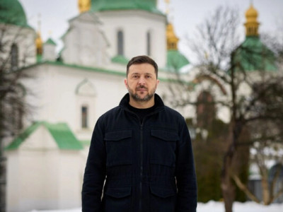 Зеленський звернувся до українців у роковини вторгнення з бункеру на Банковій, де працював на початку війни