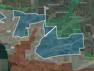 ЗСУ звільнили понад 60 км² на Запорізькому напрямку: просування у Приморському, Степногірську та Кам’янському