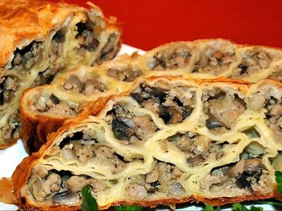 Швидко та смачно: ситний пиріг з м'ясом Монастирська хата