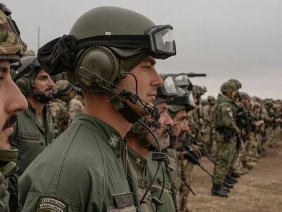 Британія і Франція провели підготовку десантників до можливої миротворчої місії в Україні