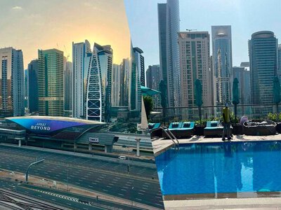 Пусті дороги та безлюдні вулиці: Дубай перетворюється на місто-привид